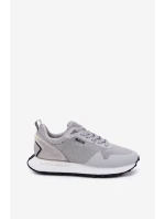 Pánské Tenisky Na Platformě Big Star RR174358 Hi-Poly System Šedé