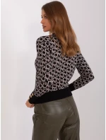 Jumper AT SW 2342.46P černý a béžový Jumper AT SW 2342.46P černý a béžový