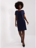 Šaty LK SK 509284 2.03X tmavě modrá Šaty LK SK 509284 2.03X tmavě modrá