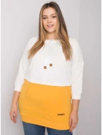 Mikina RV BL 6845.51P bílá a žlutá