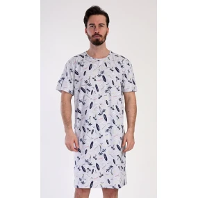Pánská noční košile s krátkým rukávem Surfing Pánská noční košile s krátkým rukávem Surfing