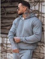 FashionStreet pánské tmavě šedé tepláky AX0735 FashionStreet pánské tmavě šedé tepláky AX0735