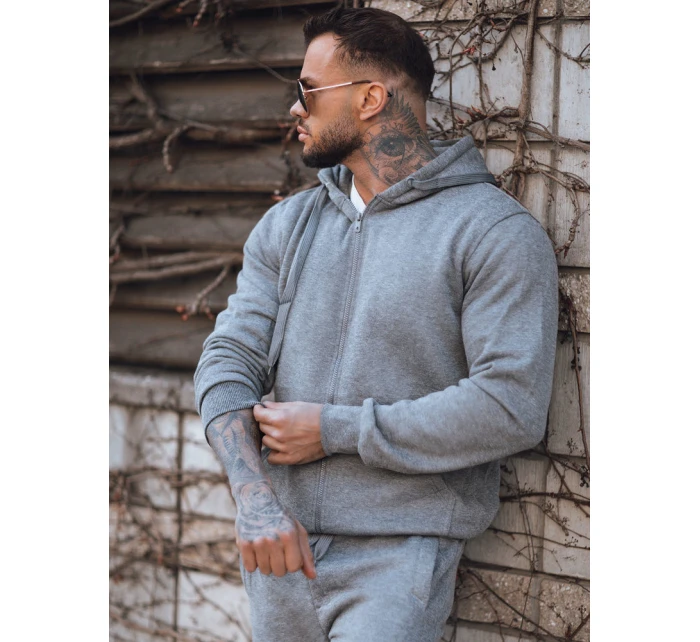 FashionStreet pánské tmavě šedé tepláky AX0735 FashionStreet pánské tmavě šedé tepláky AX0735