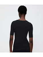 Dámské tričko Beauty Layers SSL Top Wool - BLACK - černé 0004 - TRIUMPH Dámské tričko Beauty Layers SSL Top Wool - BLACK - černé 0004 - TRIUMPH