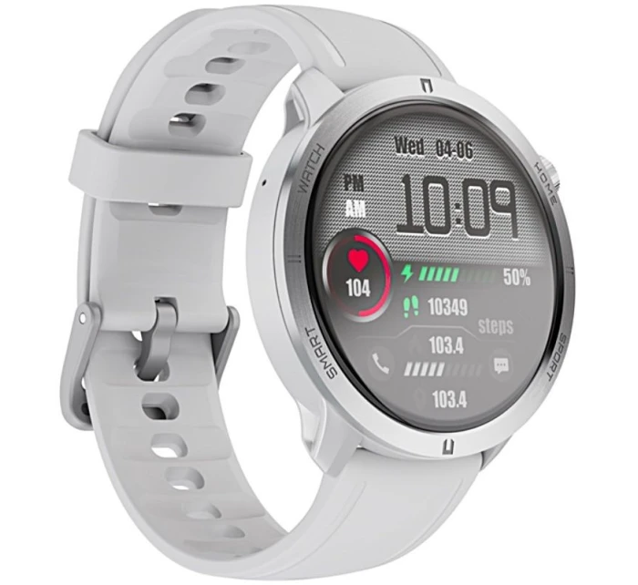 Chytré hodinky RUBICON RNCF14 Silver/White SMARUB252 Chytré hodinky RUBICON RNCF14 Silver/White SMARUB252