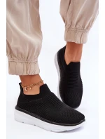 Dámská nazouvací sportovní obuv Černá Ferive