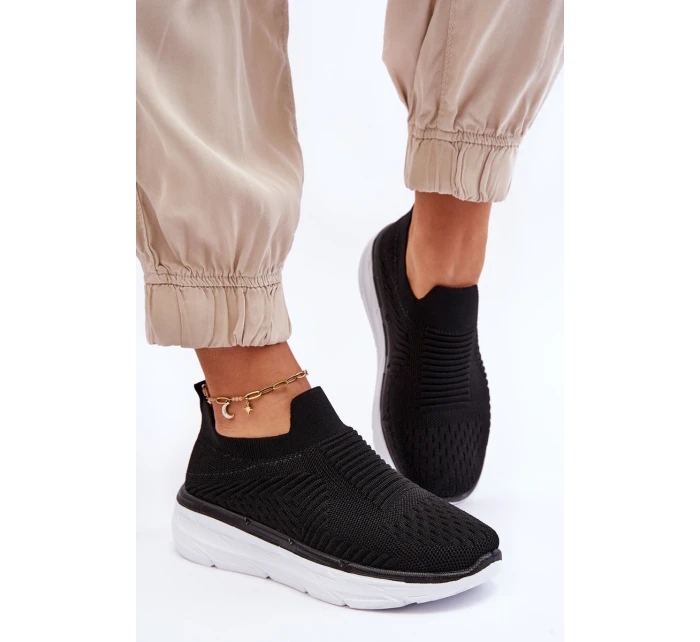 Dámská nazouvací sportovní obuv Černá Ferive