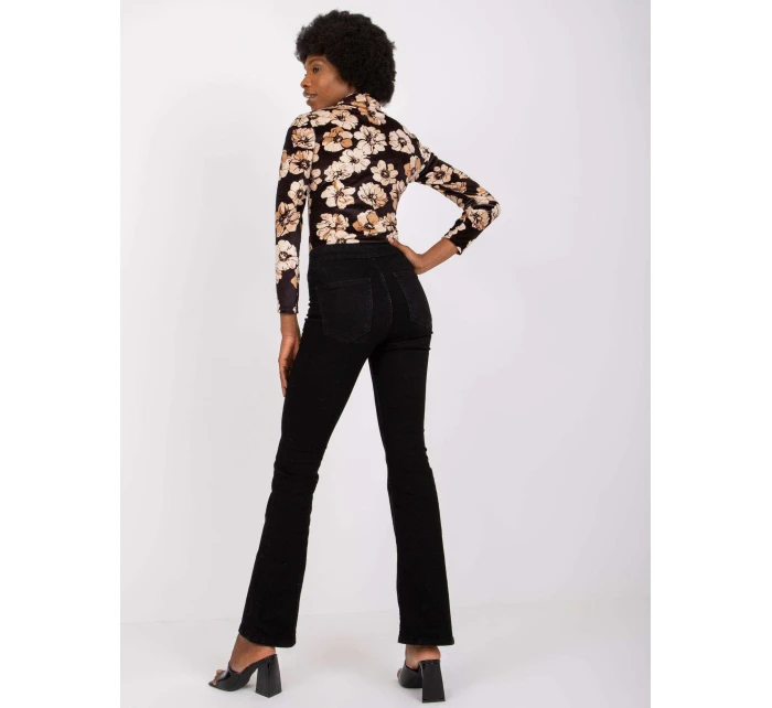 Halenka DHJ BZ N6118.36 černá a béžová