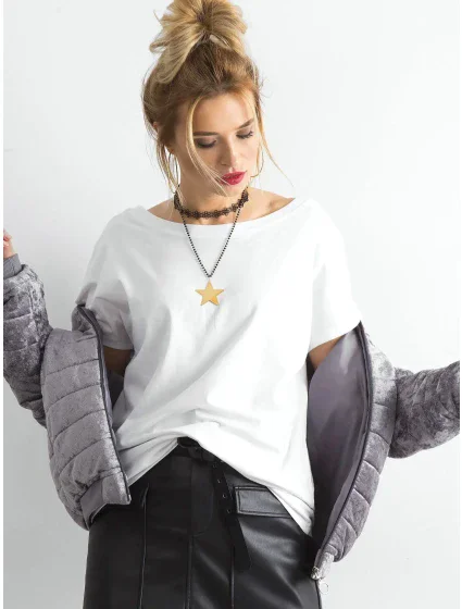 T shirt RV TS model 21185749 biały - FPrice