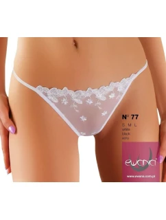 Dámské tanga N.77 Bílá - Ewana