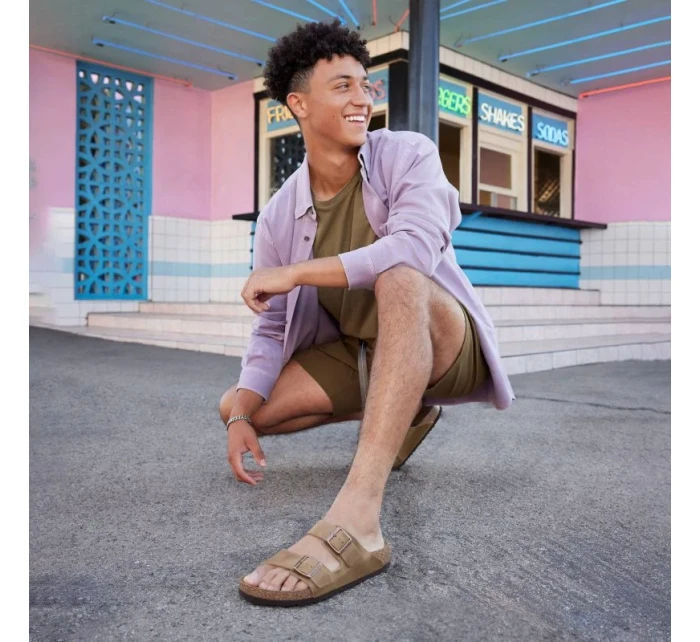 Birkenstock Arizona Soft Footbed Oiled Leather Tabacco Brown úzké žabky pro muže/dámy (0552813) Birkenstock Arizona Soft Footbed Oiled Leather Tabacco Brown úzké žabky pro muže/dámy (0552813)