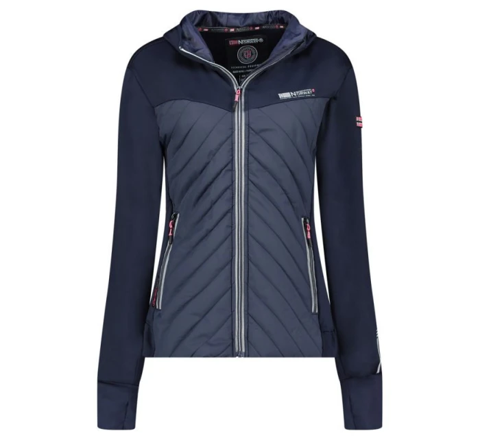 Geographical Norway Softshell TRIANGLE NAVY / PINK DB LADY 024 (WY3257F/GN/Navy / Pink)