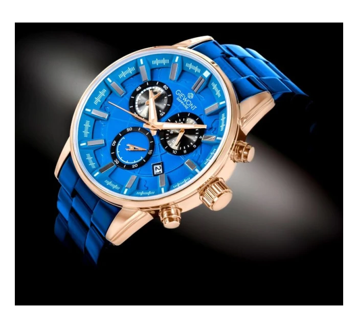 Pánské hodinky Giewont Chronograph Sapphire Blue GW4580-B5 Pánské hodinky Giewont Chronograph Sapphire Blue GW4580-B5
