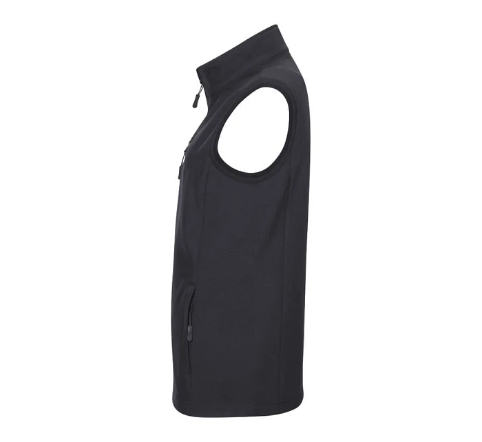 Dámská softshellová vesta Trail (ebenově šedá)