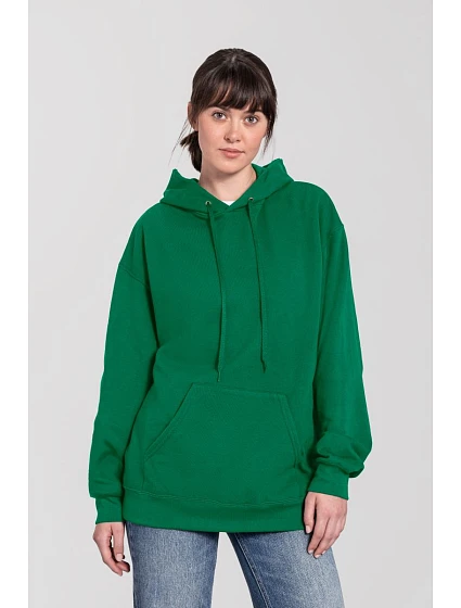 Fruit of the Loom Iconic 250 Hooded Sweat Mikina s kapucí 16.2294 college green Fruit of the Loom Iconic 250 Hooded Sweat Mikina s kapucí 16.2294 college green