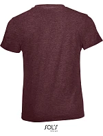 SOL'S Regent Fit Kids Dětské tričko 25.1183 heather oxblood SOL'S Regent Fit Kids Dětské tričko 25.1183 heather oxblood