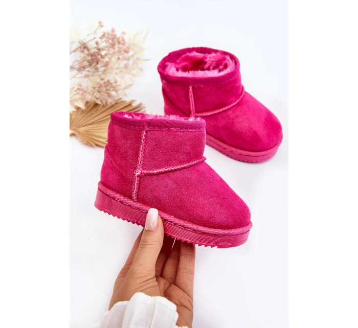 Dětské zateplené sněhové botky Fuksja Gooby Dětské zateplené sněhové botky Fuksja Gooby