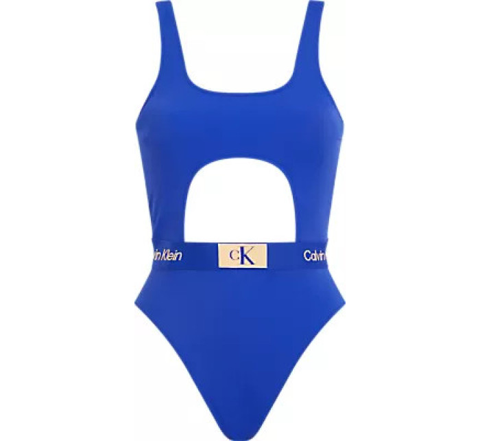 Dámské jednodílné plavky CUT OUT ONE PIECE - RP KW0KW02357C7N - Calvin Klein