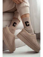 DÁMSKÉ FROTÉ PONOŽKY PÍSMENO C 0118.009