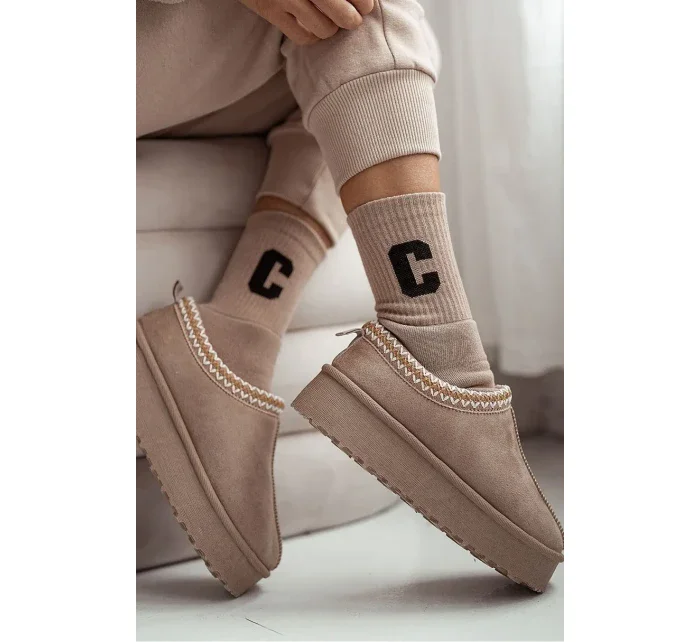 DÁMSKÉ FROTÉ PONOŽKY PÍSMENO C 0118.009