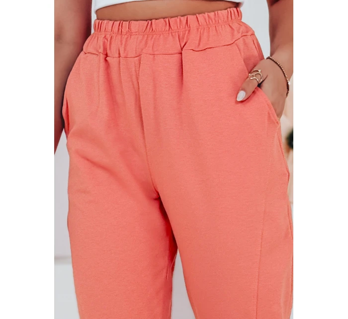 FashionStreet dámské broskvové tepláky STIVEL UY02719 FashionStreet dámské broskvové tepláky STIVEL UY02719