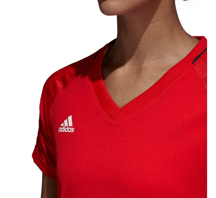 Adidas TIRO 17 Training JSY Dámské tričko červená BP8560