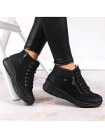 Nepromokavé kožené zateplené boty Rieker W RKR567 Nepromokavé kožené zateplené boty Rieker W RKR567