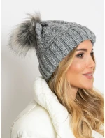 Dámská čepice AT CZ 1716501 šedá