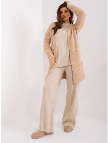 Sweter AT SW model 18997567 beżowy - FPrice