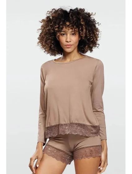 Dámský komplet Kornelia Cappucino - DKaren Dámský komplet Kornelia Cappucino - DKaren