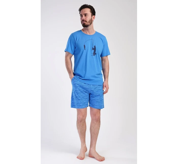 Pánské pyžamo šortky Rybář