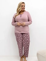 Pohodlná pyžama pro plnoštíhlé model 221186 Forever Pink