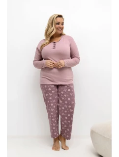 Pohodlná pyžama pro plnoštíhlé model 221186 Forever Pink