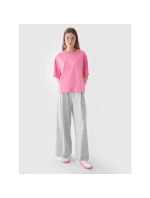 Dámské tričko oversize s potiskem model 21432950 - 4F Dámské tričko oversize s potiskem model 21432950 - 4F