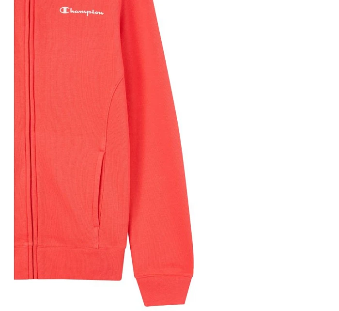 Dámská kombinéza Champion s celozipem oranžová a tmavě modrá 118289 RS073 tepláková souprava