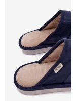 Pánské pantofle tmavě modré model 21793835 - Boto Pánské pantofle tmavě modré model 21793835 - Boto