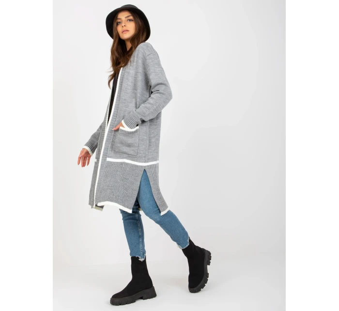 Dámský svetr LC SW 0340 šedý