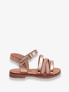 Dětské sandály s popruhy Růžové zlato Isla