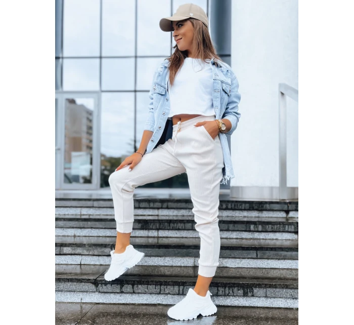 Dámské kalhoty beige Dstreet model 21970548 - FashionStreet