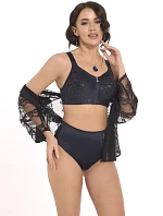Měkká podprsenka bez kostic Viki Zuza 586 Night Blue 80-95