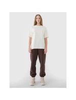 Dámské hladké tričko oversize model 21436828 - 4F