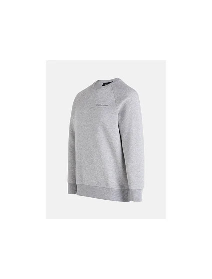 Peak Performance M Original Small Logo Crew mikina šedá