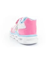 model 21736617 dětské sportovní tenisky lehké na suchý zip LED - Leomil