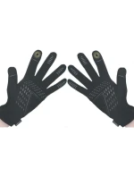 ZATEPLENÉ CYKLISTICKÉ RUKAVICE S DOTYKOVÝM DISPLEJEM SENIOR R.XL DUNLOP