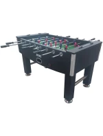 Stůl na stolní fotbal 142x76x88CM ČERNÝ Stůl na stolní fotbal 142x76x88CM ČERNÝ