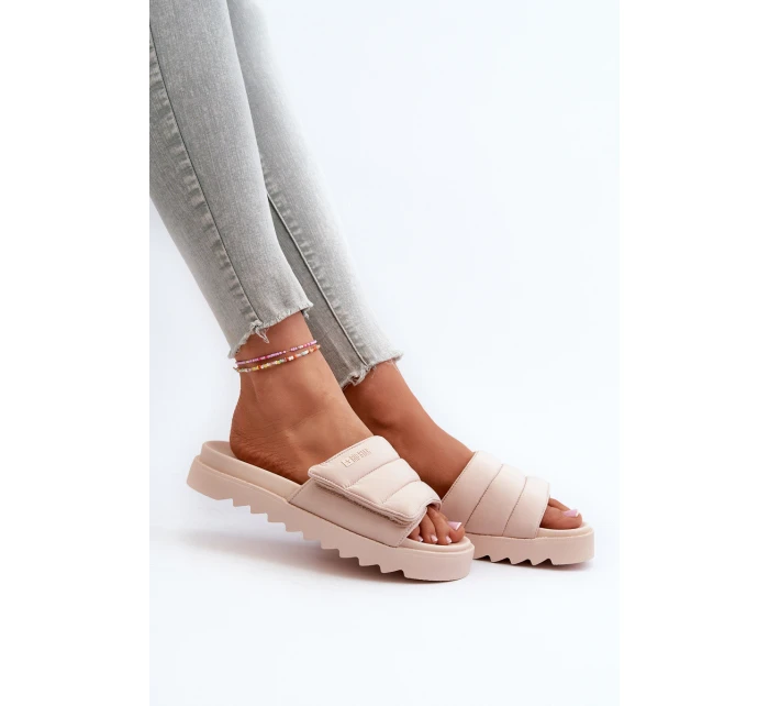 Dámské Žabky Na Platformě Big Star model 21660805 Beige - Big Star Shoes