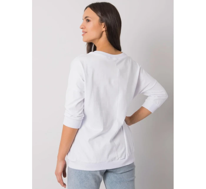 Mikina RV BL 7328.19 bílých