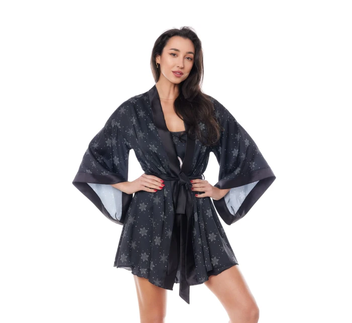 Aster Robe Černé negližé - Anais