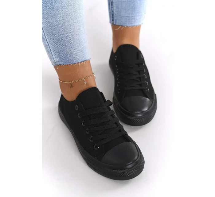 Dámské Klasické Tenisky Černé Omerta Dámské Klasické Tenisky Černé Omerta