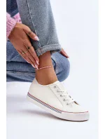 Dámské eko kožené tenisky bílé Lirean Dámské eko kožené tenisky bílé Lirean